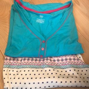 Sleep chic pajama set